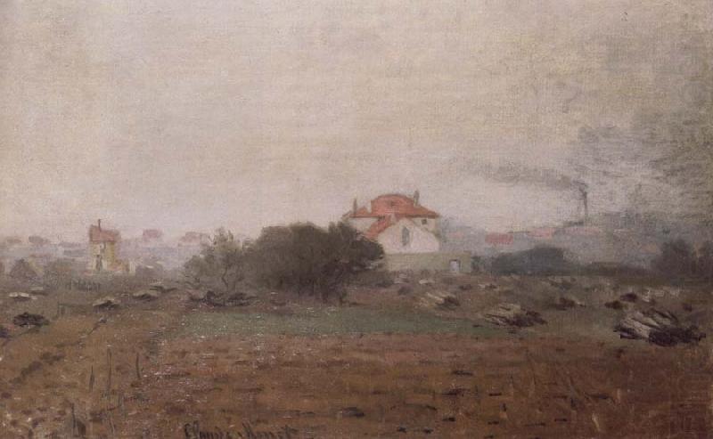 Claude Monet Effet de Brouillard china oil painting image